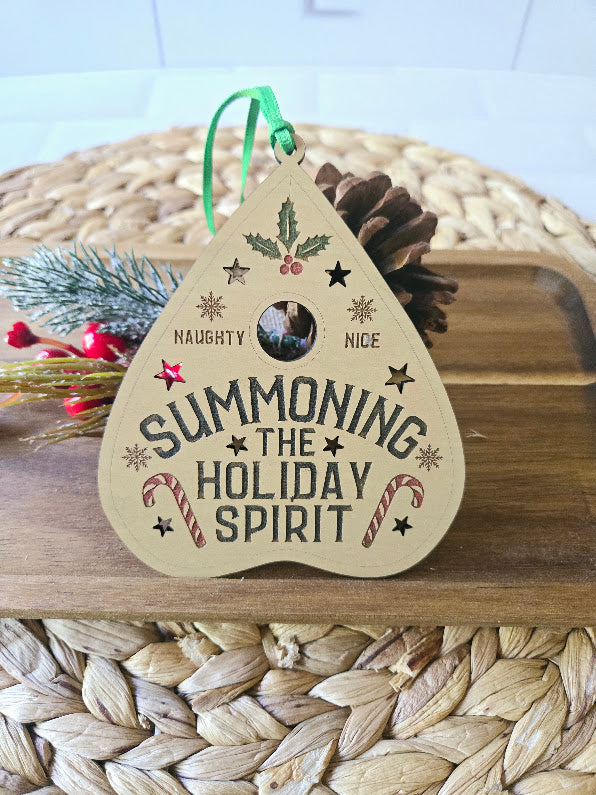 Summing the Holy Sprit Christmas Ornament