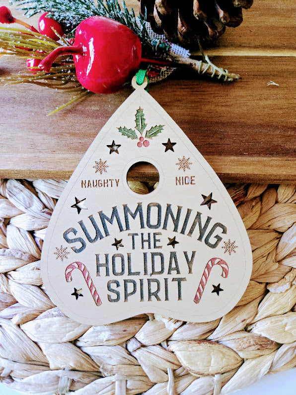 Summing the Holy Sprit Christmas Ornament