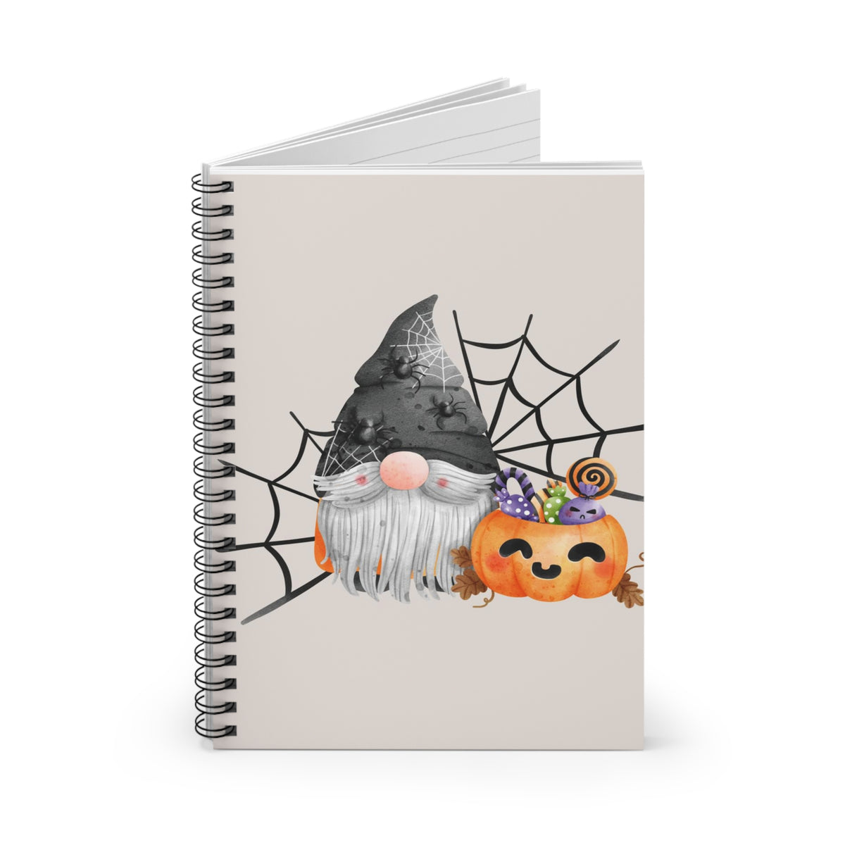 Spooky Gnome Halloween Notebook