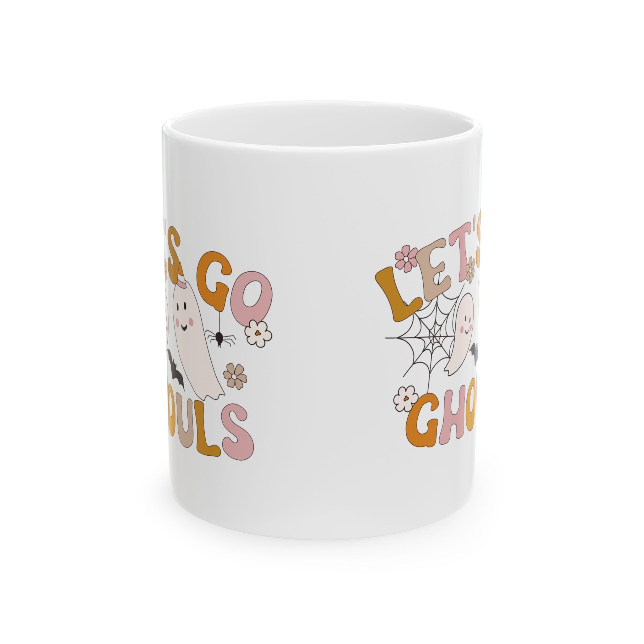 Let's Go Ghouls Fall Ceramic Mug