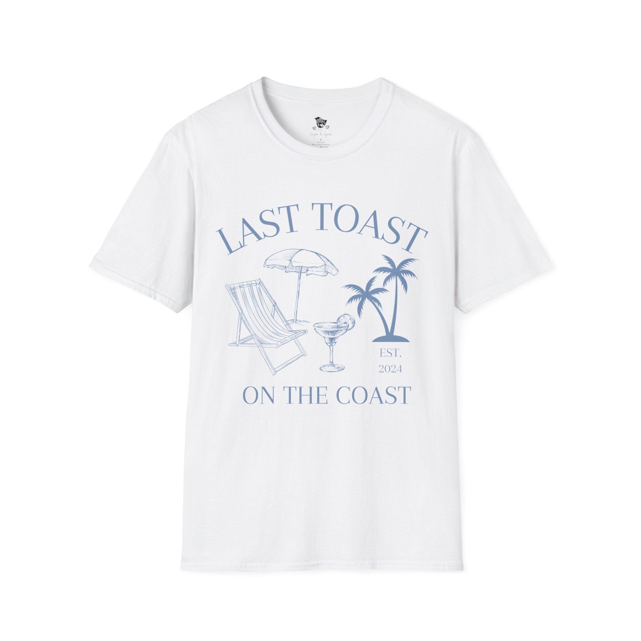 Last Toast on the Coast Bridal Unisex Softstyle T-Shirt