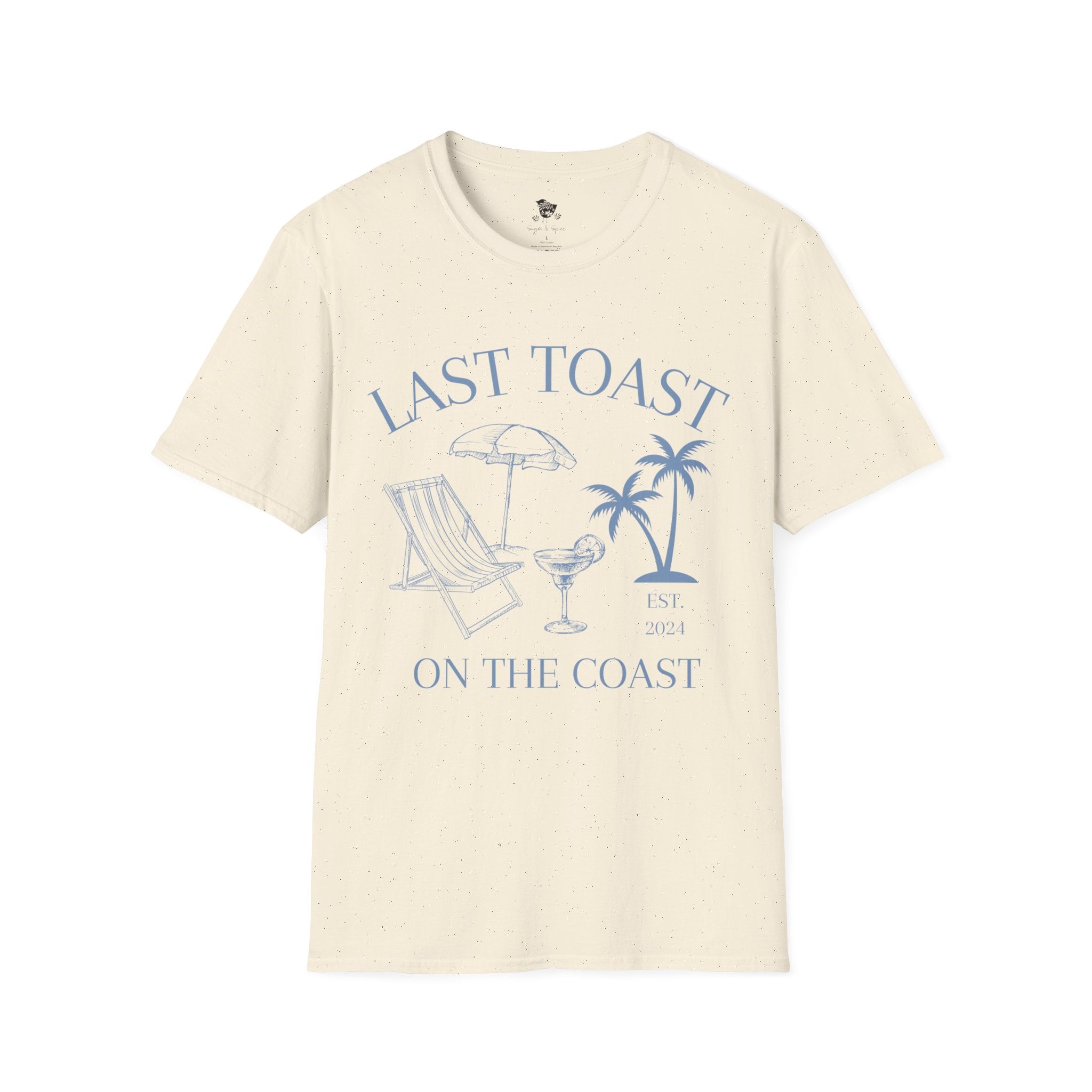 Last Toast on the Coast Bridal Unisex Softstyle T-Shirt