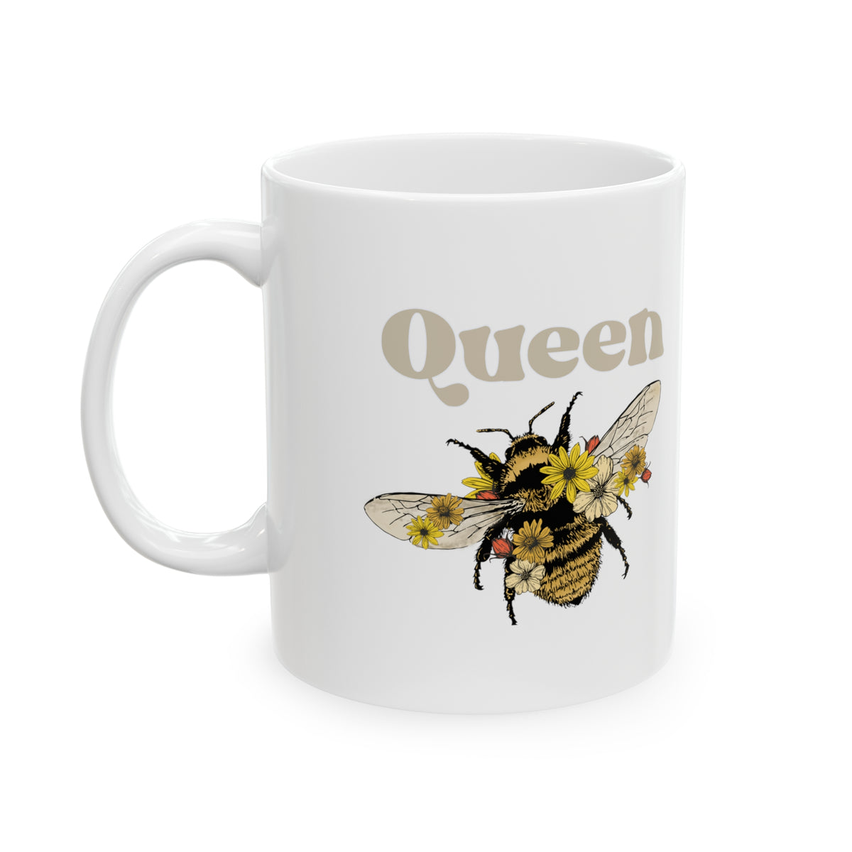 Queen Bee Ceramic Mug