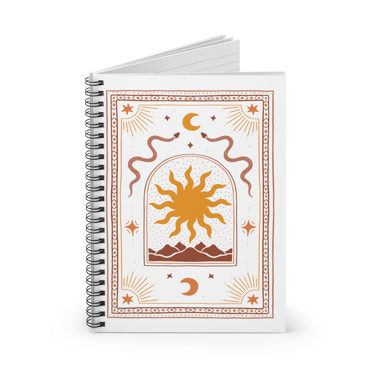 Southwest Desert Sunset Spiral Notebook