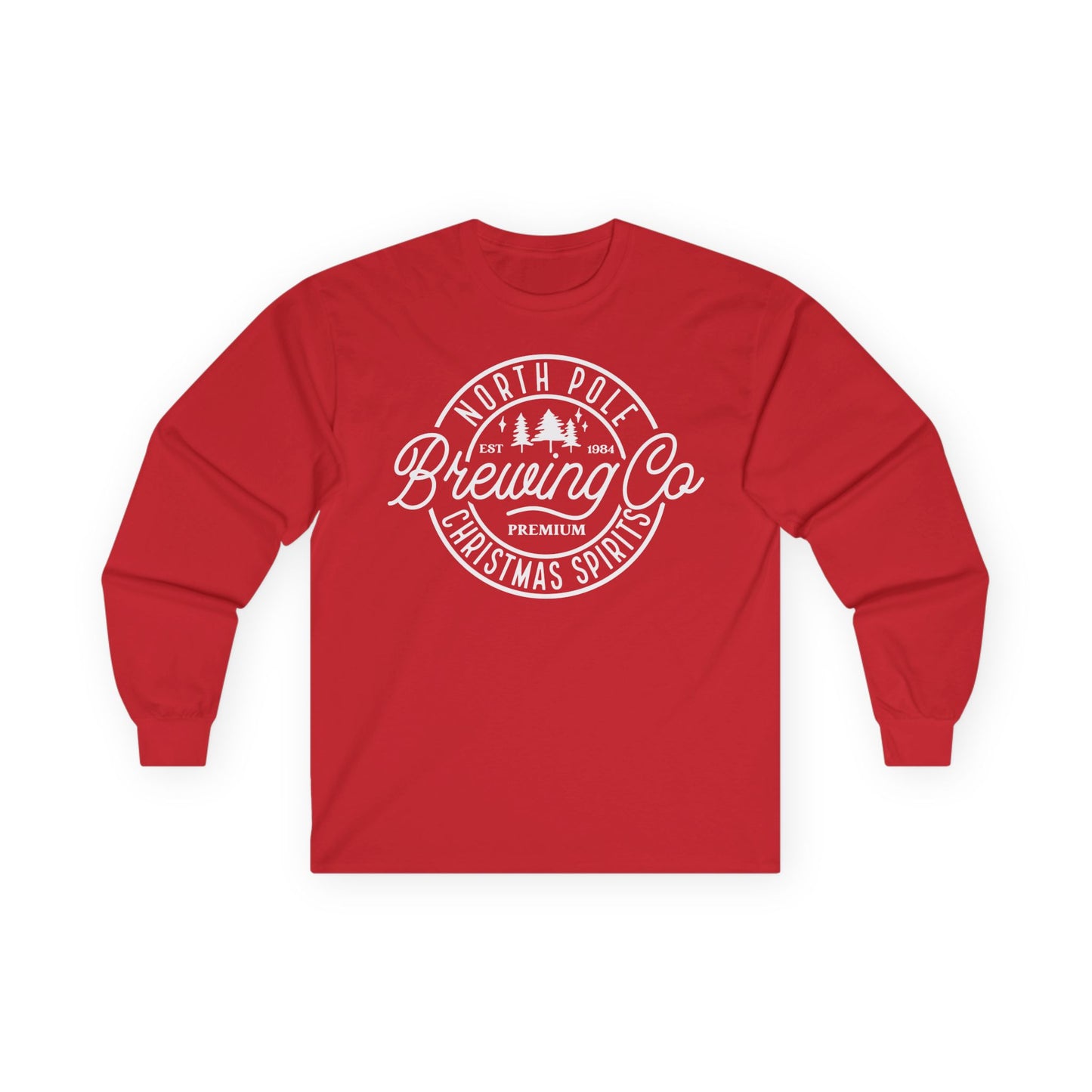 North Pole Brewing Co. Long Sleeve Tee - Holiday Spirit Tee