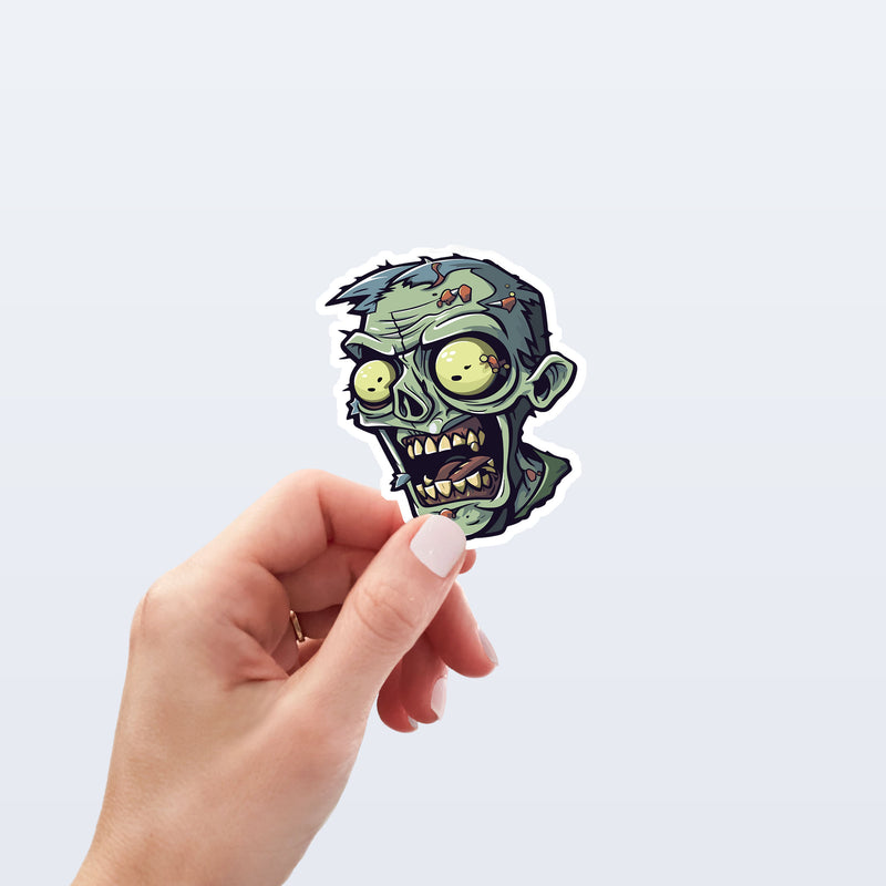 Halloween Zombie Waterproof Stickers