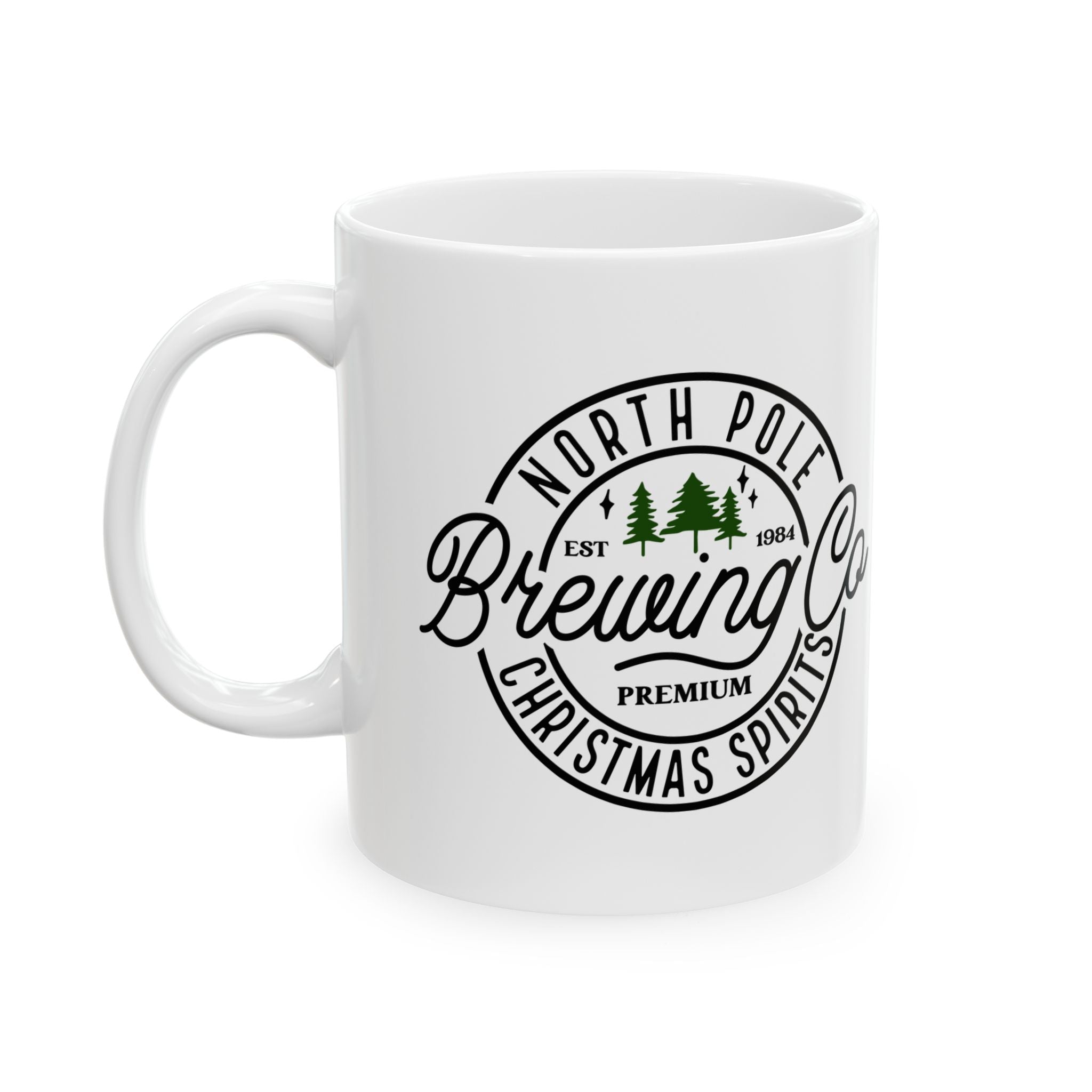 North Pole Brewing Ceramic Mug, (11oz, 15oz)