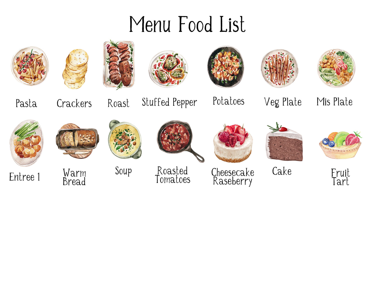 Elegant Dinner Menu