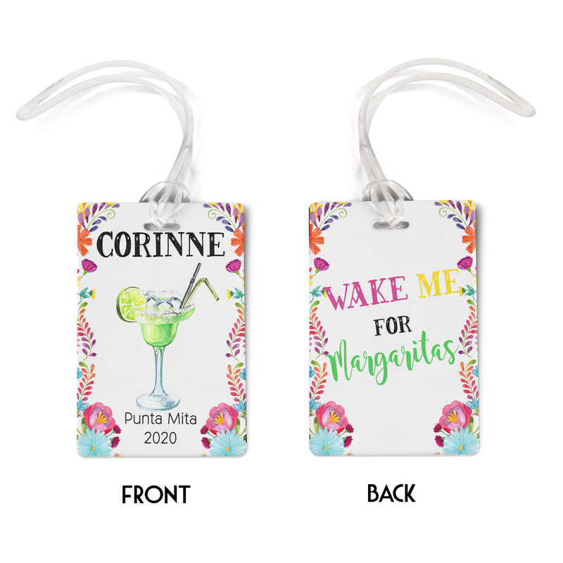 Beach Cocktail Luggage Tags