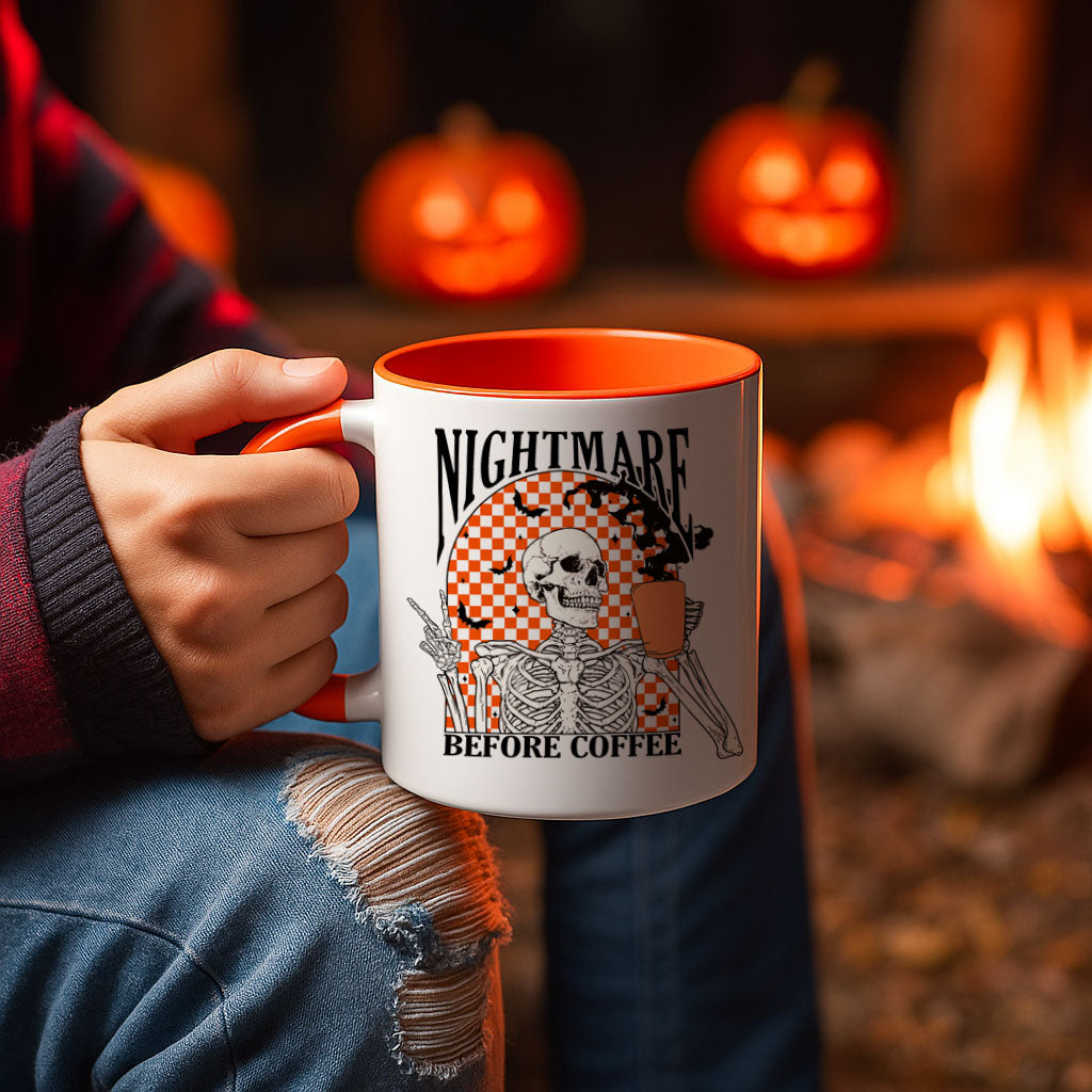 Halloween Nightmare Before Coffee Mug