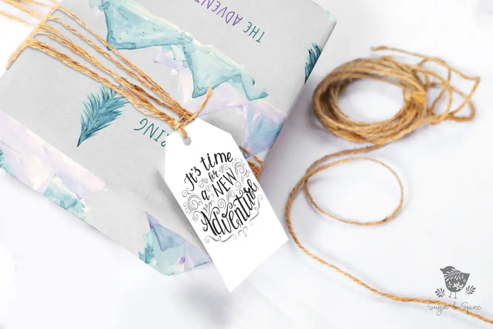 Adventure Begins Wrapping Paper - Premium Craft Supplies & Tools > Party & Gifting > Packaging & Wrapping from Sugar and Spice Invitations - Just $26.10! Shop now at Sugar and Spice Paper