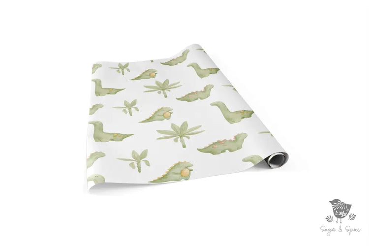 Baby Dinosaur Wrapping Paper Craft Supplies & Tools > Party Gifting Packaging