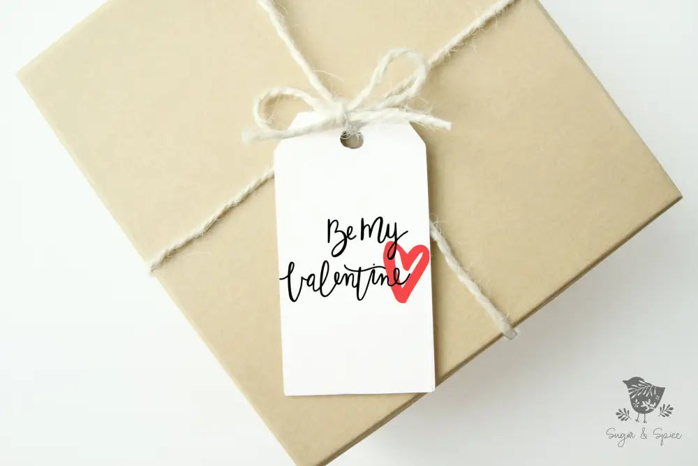 Be My Valentine Gift Tag - Premium Craft Supplies & Tools > Party & Gifting > Labels, Stickers & Tags > Tags from Sugar and Spice Invitations - Just $26! Shop now at Sugar and Spice Paper