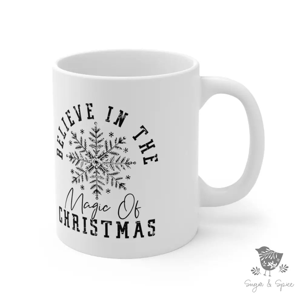 Believe in the Magic of Christmas Ceramic Mug - Premium Mug from Printify - Just $18! Shop now at Sugar and Spice Paper