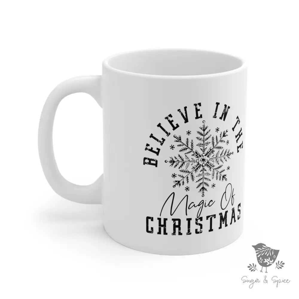 Believe in the Magic of Christmas Ceramic Mug - Premium Mug from Printify - Just $18! Shop now at Sugar and Spice Paper