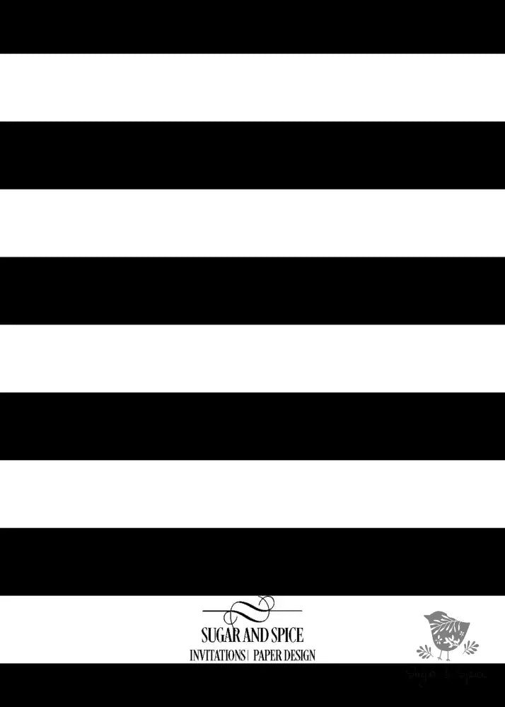 Black and White Adult Cocktail 40th Birthday Invitation - Premium Paper & Party Supplies > Paper > Invitations & Announcements > Invitations from Sugar and Spice Invitations - Just $1.95! Shop now at Sugar and Spice Paper