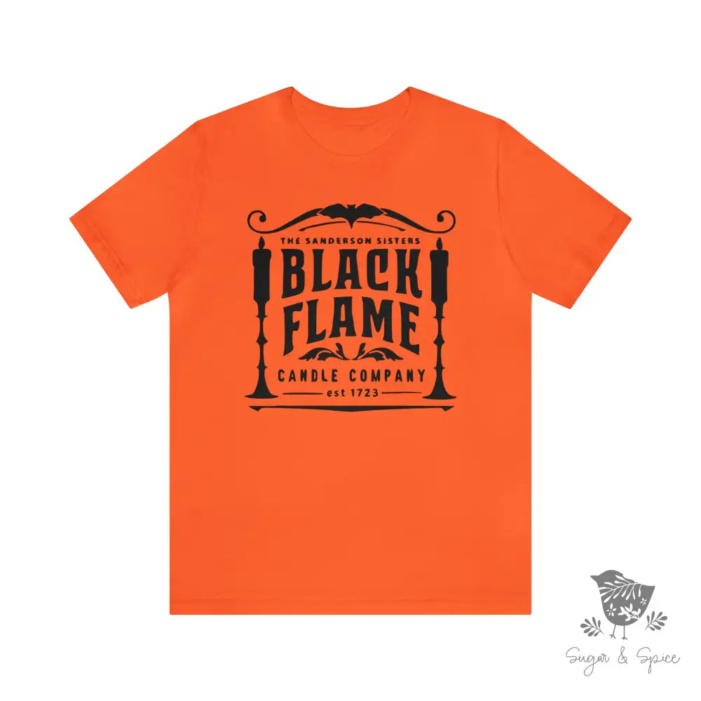 Black Flame Candle Co T-Shirt - Premium T-Shirt from Printify - Just $24.87! Shop now at Sugar and Spice Paper
