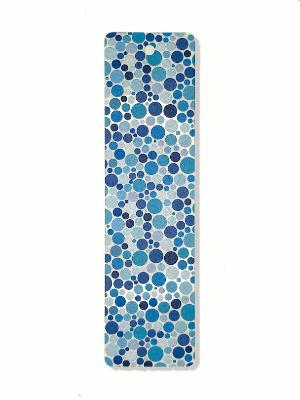 Blue Bubbles Bookmark