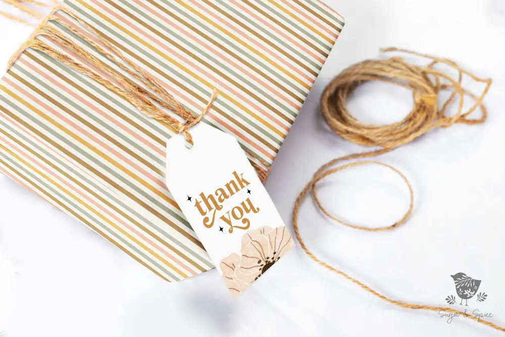 Boho Stripe Wrapping Paper Craft Supplies & Tools > Party Gifting Packaging