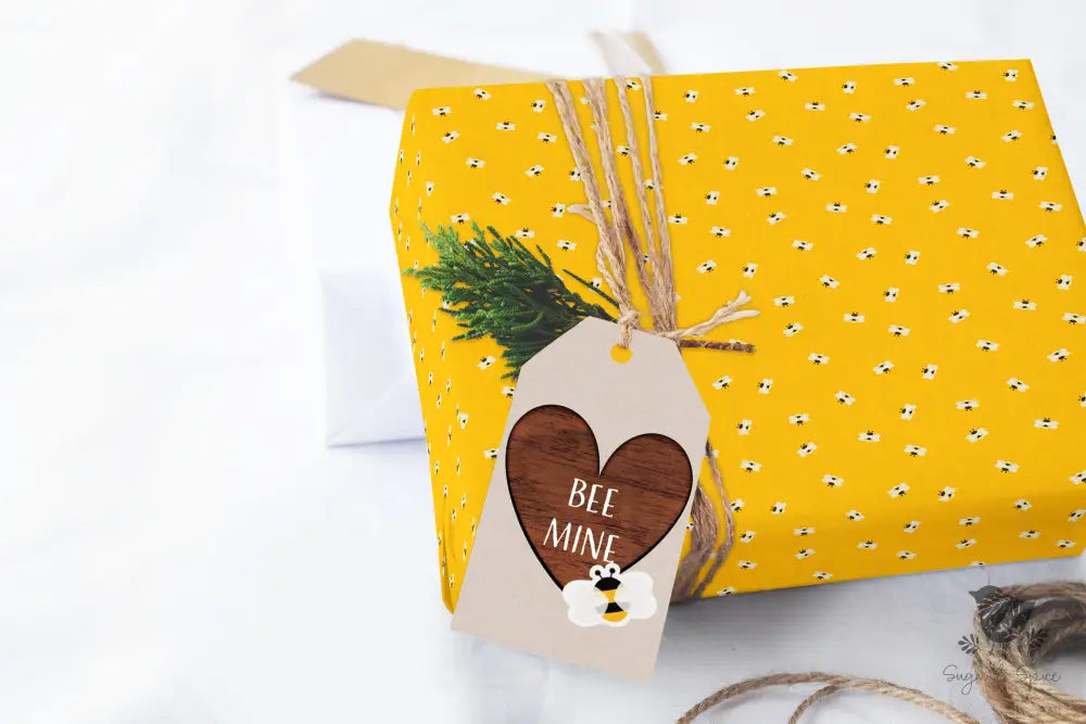 Bumble Bee Wrapping Paper - Premium Craft Supplies & Tools > Party & Gifting > Packaging & Wrapping from Sugar and Spice Invitations - Just $26.10! Shop now at Sugar and Spice Paper