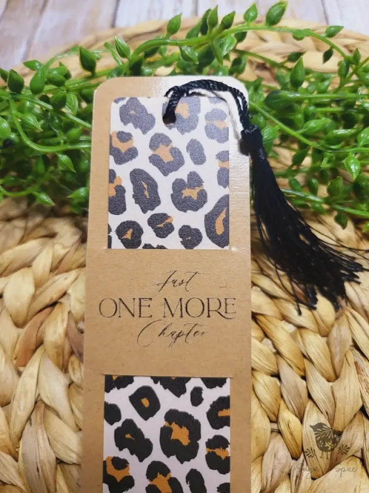 Cheetah Print Animal Acrylic Bookmark - Premium Engraved Gifts from Sugar and Spice - Just $4.87! Shop now at Sugar and Spice Paper