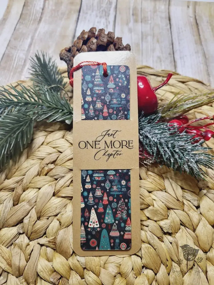 Christmas Tree Acrylic Bookmark Engraved Gifts