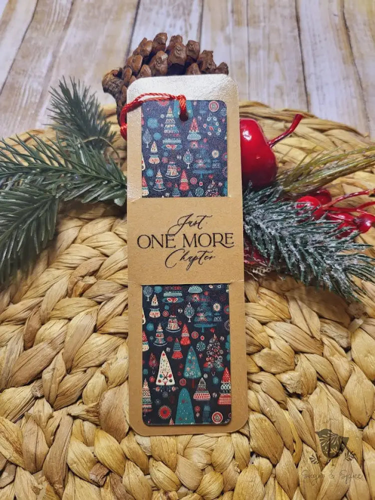 Christmas Tree Acrylic Bookmark - Premium Engraved Gifts from Sugar and Spice - Just $4.87! Shop now at Sugar and Spice Paper