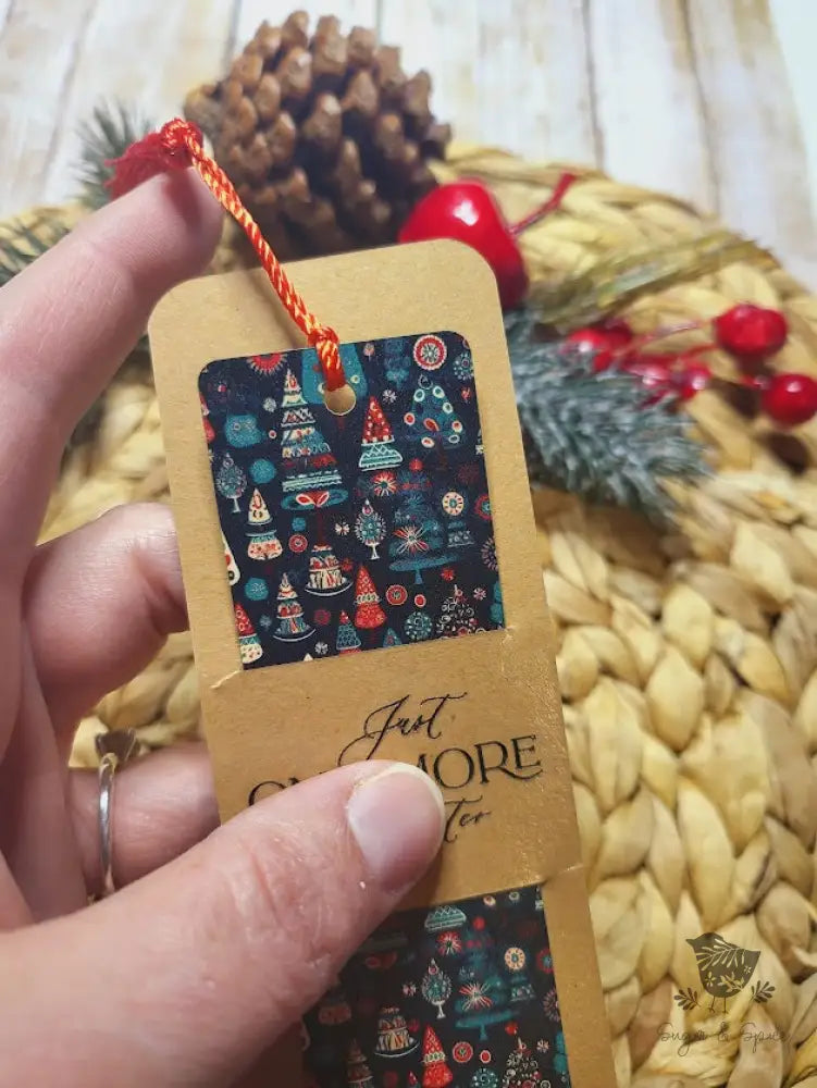 Christmas Tree Acrylic Bookmark - Premium Engraved Gifts from Sugar and Spice - Just $4.87! Shop now at Sugar and Spice Paper