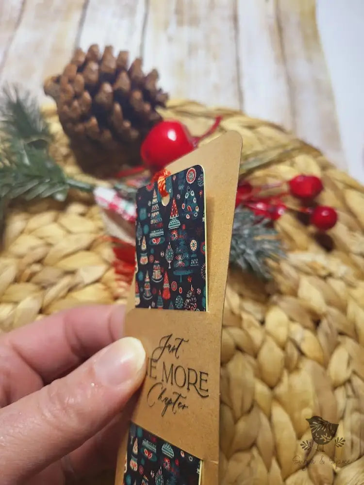 Christmas Tree Acrylic Bookmark Engraved Gifts