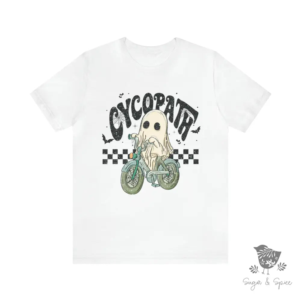 Cycopath Ghost T-Shirt White / S