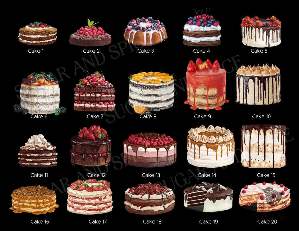 Dessert Menu Sign - Premium  from Sugar and Spice Invitations - Just $35! Shop now at Sugar and Spice Paper