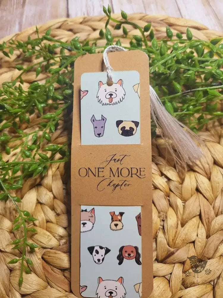 Dog Breed Cartoon Acrylic Bookmark Engraved Gifts