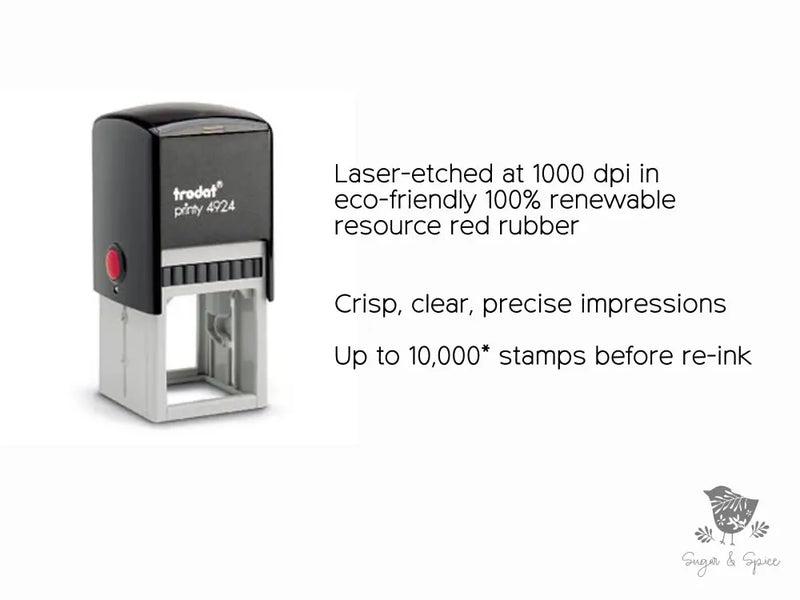 Elephant Animal Address Stamp Craft Supplies & Tools > Stamps Seals