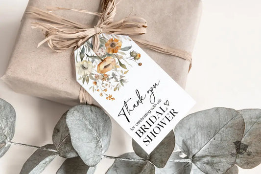 Fall Thank You Minimalist Heart Gift Tag - Premium Craft Supplies & Tools > Party & Gifting > Labels, Stickers & Tags > Tags from Sugar and Spice Invitations - Just $26! Shop now at Sugar and Spice Paper