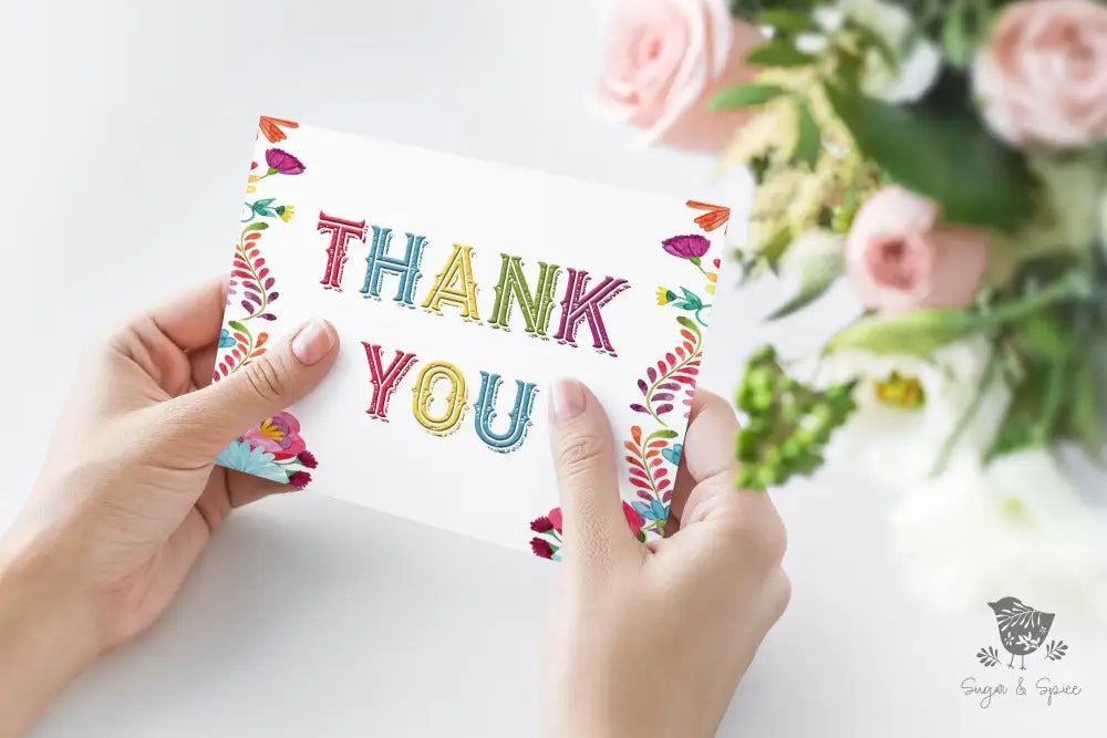 Fiesta 2 Thank You Card - Premium Paper & Party Supplies > Paper > Invitations & Announcements > Invitations from Sugar and Spice Invitations - Just $2.50! Shop now at Sugar and Spice Paper