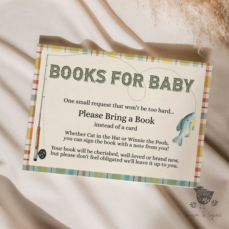 Fishing Books For Baby Paper & Party Supplies > Invitations Announcements