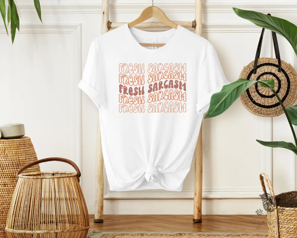 Fresh Sarcasm T-Shirt - Premium T-Shirt from Printify - Just $22.38! Shop now at Sugar and Spice Paper