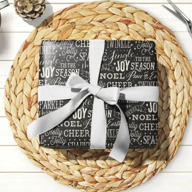 Holiday Joy  Wrapping Paper - Premium Wrapping Paper from Sugar and Spice Invitations - Just $26.10! Shop now at Sugar and Spice Paper