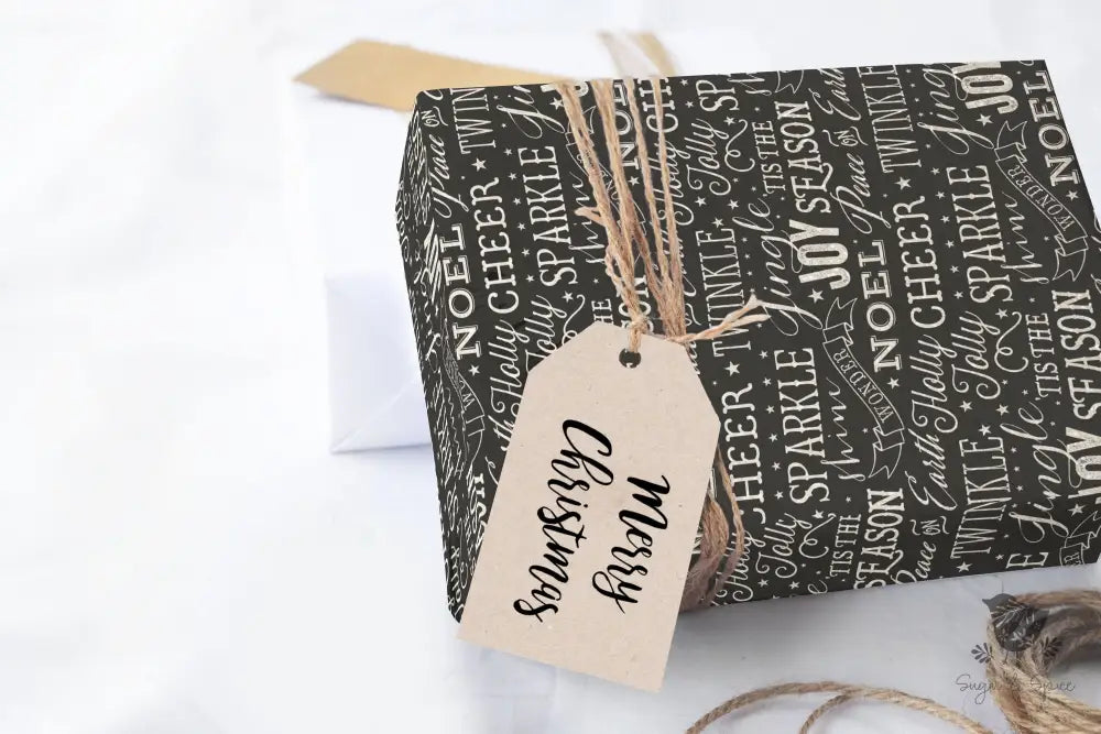 Holiday Joy  Wrapping Paper - Premium Wrapping Paper from Sugar and Spice Invitations - Just $26.10! Shop now at Sugar and Spice Paper