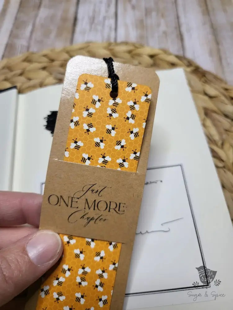 Honey Bee Acrylic Bookmark - Premium Engraved Gifts from Sugar and Spice - Just $4.87! Shop now at Sugar and Spice Paper
