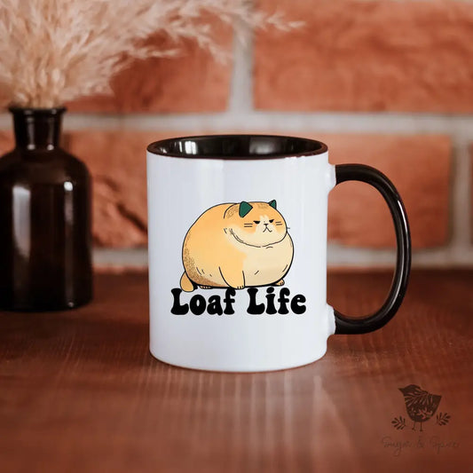 Loaf Life Cat Coffee Mug