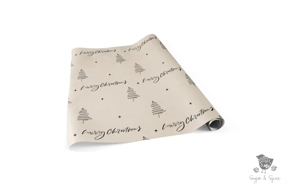 Modern Tree Wrapping Paper - Premium Craft Supplies & Tools > Party & Gifting > Packaging & Wrapping from Sugar and Spice Invitations - Just $26.10! Shop now at Sugar and Spice Paper