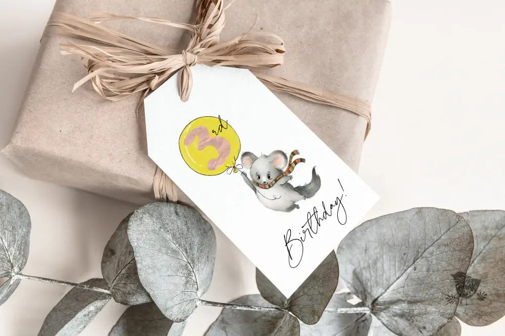 Number Birthday Gift Tags - Premium Craft Supplies & Tools > Party & Gifting > Labels, Stickers & Tags > Tags from Sugar and Spice Invitations - Just $15.20! Shop now at Sugar and Spice Paper
