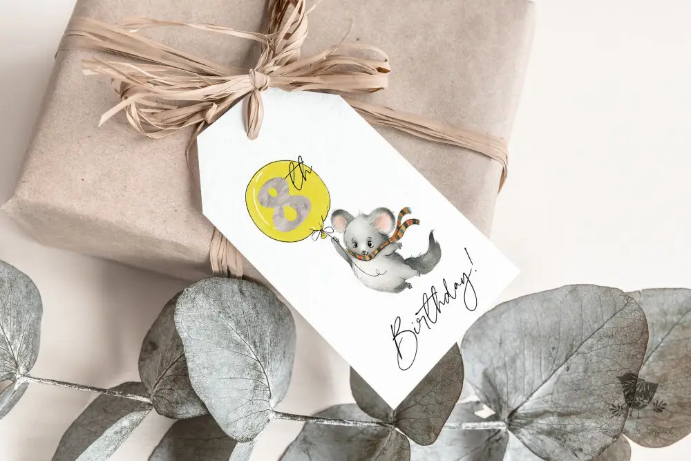 Number Birthday Gift Tags - Premium Craft Supplies & Tools > Party & Gifting > Labels, Stickers & Tags > Tags from Sugar and Spice Invitations - Just $15.20! Shop now at Sugar and Spice Paper