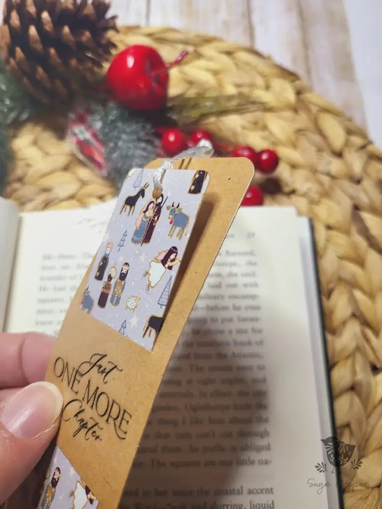 Religious Holy Night Christmas Acrylic Bookmark - Premium Engraved Gifts from Sugar and Spice - Just $4.87! Shop now at Sugar and Spice Paper