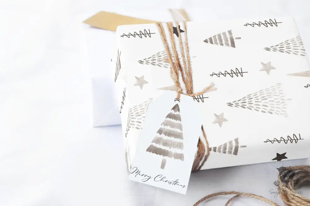 Rustic Christmas Tree Gift Tags - Premium Craft Supplies & Tools > Party & Gifting > Labels, Stickers & Tags > Tags from Sugar and Spice Invitations - Just $26! Shop now at Sugar and Spice Paper