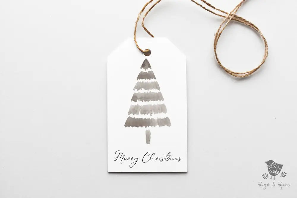 Rustic Christmas Tree Gift Tags - Premium Craft Supplies & Tools > Party & Gifting > Labels, Stickers & Tags > Tags from Sugar and Spice Invitations - Just $26! Shop now at Sugar and Spice Paper