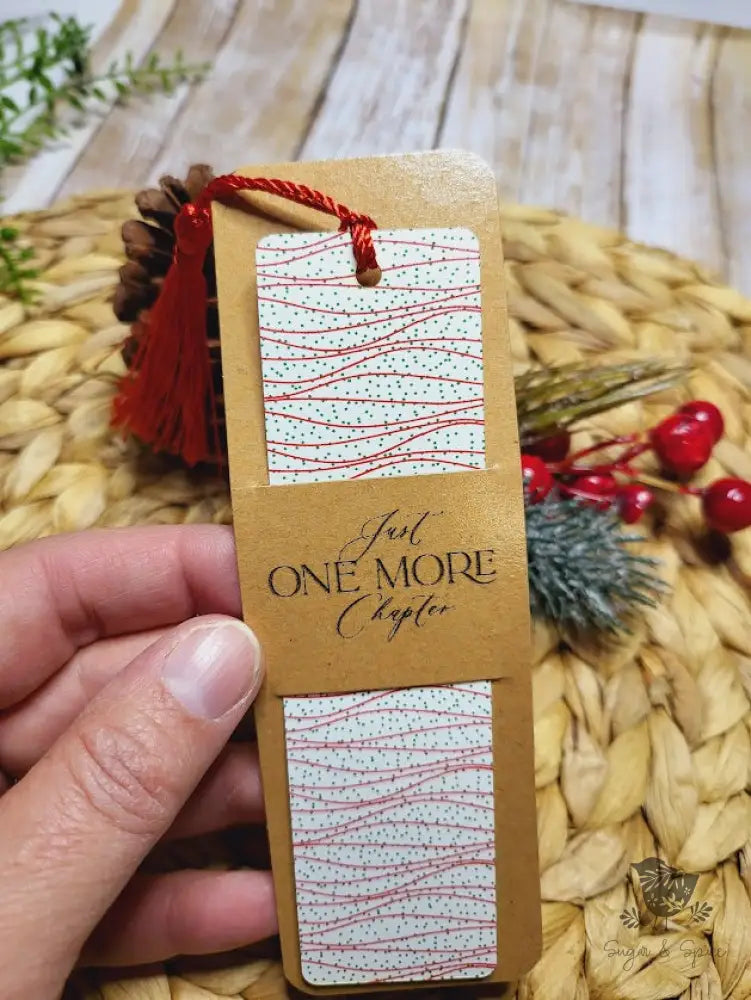 Snack Cake Christmas Acrylic Bookmark - Premium Engraved Gifts from Sugar and Spice - Just $4.87! Shop now at Sugar and Spice Paper