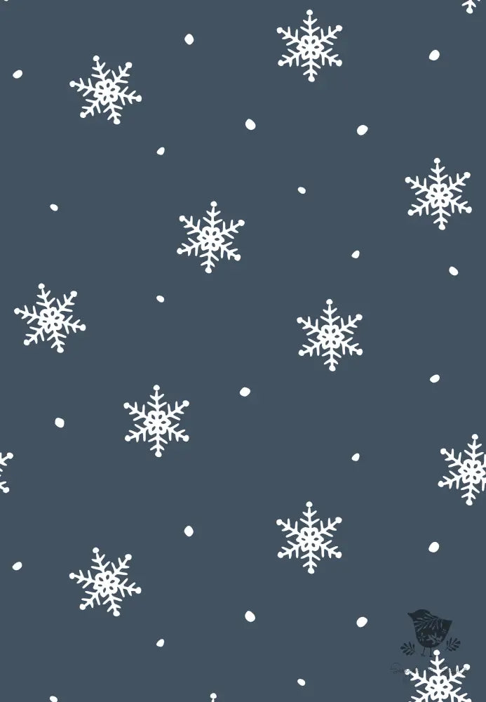 Snowflakes Wrapping Paper - Premium Craft Supplies & Tools > Party & Gifting > Packaging & Wrapping from Sugar and Spice Invitations - Just $26.10! Shop now at Sugar and Spice Paper