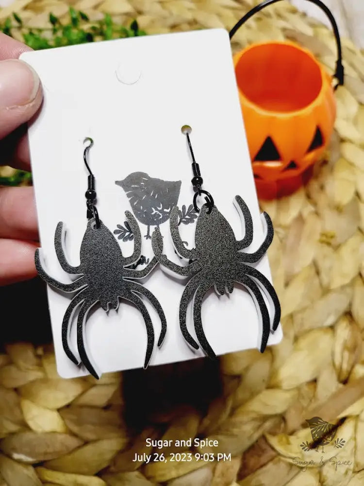 Spider Halloween Earrings
